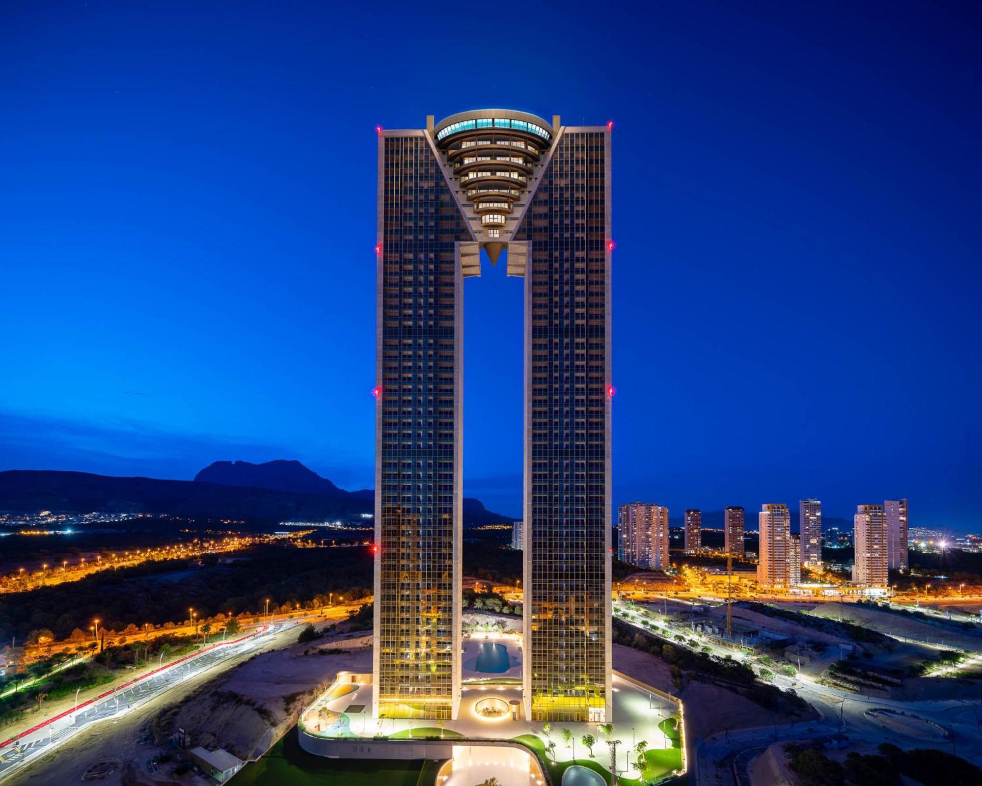 Intempo Sky Luxury Apartment 26 Floor Seaview Benidorm Dış mekan fotoğraf